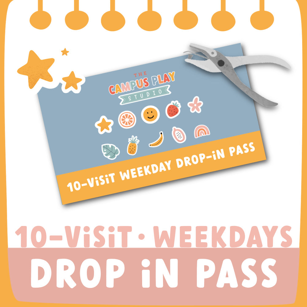 Drop-In Pass: 10-Visit | Weekdays – The Campus Play Studio
