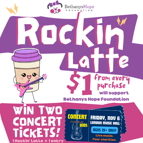 Iced Rockin' Latte (+ One entry to win concert tickets)