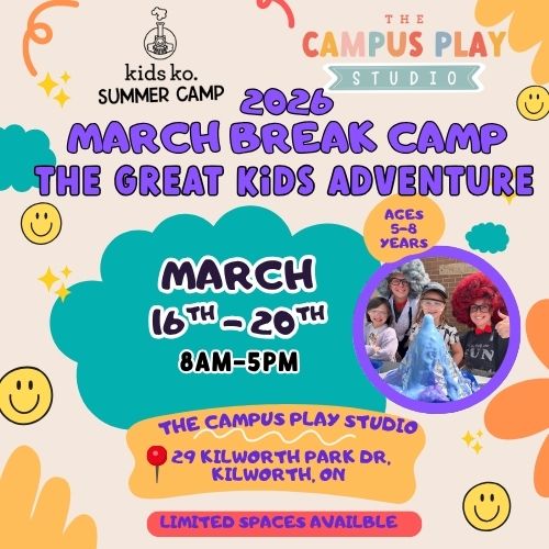 THE GREAT PLAY ADVENTURE – March Break Camp