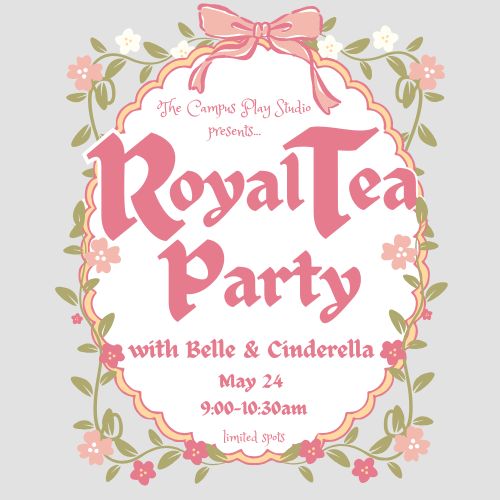 Royal Tea Party with Belle & Cinderella