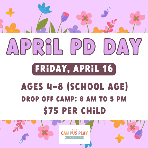 April 16th- PD Day Camp 2027
