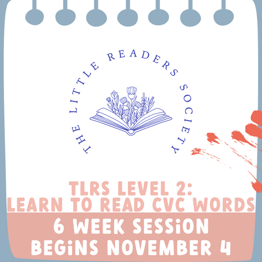 The Little Reader's Society Level Two: CVC Course